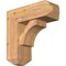 Ekena Millwork Westlake Craftsman Smooth Bracket w/ Offset Brace, Western Red Cedar, 7 1/2"W x 20"D x 20"H BKT0806X20X20WTL04SWR - alternate 1
